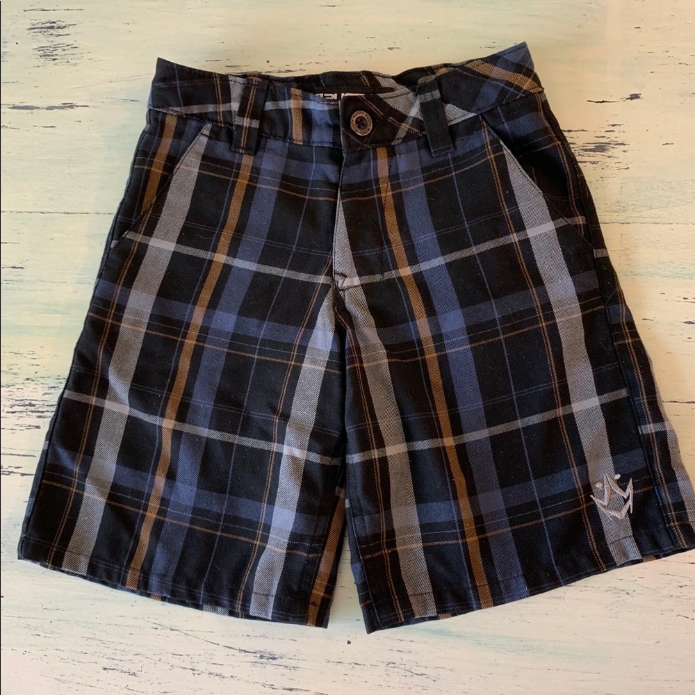 Boys’ Rusty Brand Plaid Shorts